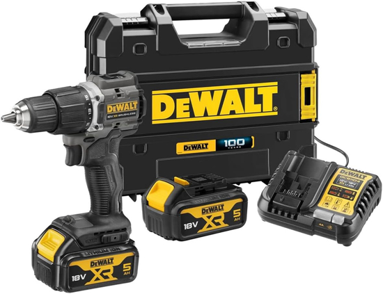 Bilde av SLAGDRILL 18V DEWALT 100 ÅR 2X5 AH